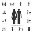 © gunayaliyeva - married couple icon. Detailed set of family icons. Premium graphic design. One of the collection icons for websites, web design, mobile app