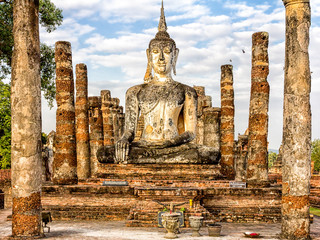 Buddha statue, Wat Mahathat