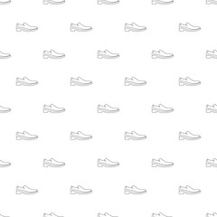Poster - men shoe pattern vector seamless repeating for any web design