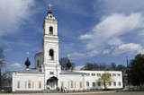 Fototapeta  - Cathedral of the Holy Apostles Peter and Paul in Tarusa Kaluga region Russia