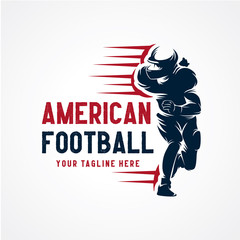 American Football Logo Designs Template