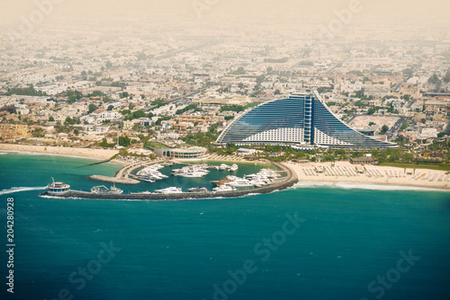 Obraz Dibond Plaża Dubai Jumeirah, ZEA. Cel podróży.