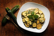 © Comugnero Silvana - Zucchine alla scapece napoletane Итальянская кухня Cucina italiana Italienische Küche مطبخ إيطالي Italian cuisine イタリア料理 Italská kuchyně 義大利飲食 Talijanska kuhinja Kuchnia włoska Gastronomía de Italia