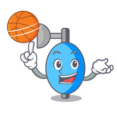 Sticker - With basketball ambu bag character cartoon