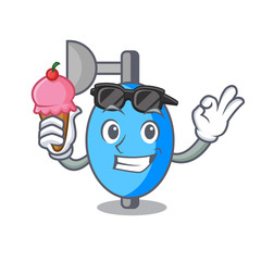 Poster - With ice cream ambu bag character cartoon