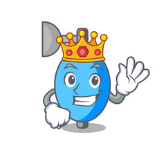 Sticker - King ambu bag mascot cartoon