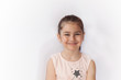 © kaganskaya115 - Portrait of a happy smiling child girl