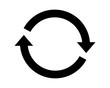 Cycle icon vector pictogram 