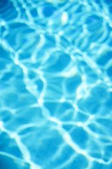  Abstract background of transparent water surface.