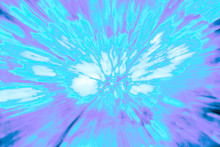Creative Abstract Background Reminding Of A Burst Full Of Dynamics In Blue, Magenta, Violet, Indigo Ect.