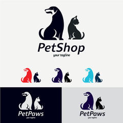 Sticker - Pet Shop Logo Designs Template