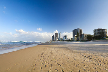 Poster - Broadbeach Gold Coast at Sunset