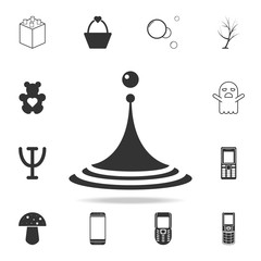 Poster - Water drop icon. Detailed set of web icons and signs. Premium graphic design. One of the collection icons for websites, web design, mobile app