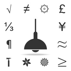 Poster - chandelier icon. detailed set of web icons and signs. premium graphic design. one of the collection 