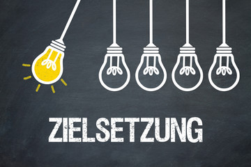 Sticker - Zielsetzung / Lampen / Konzept