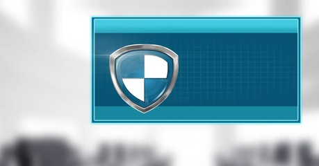 Poster - Security protection shield in box