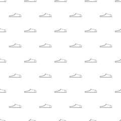 Poster - slippers pattern vector seamless repeating for any web design