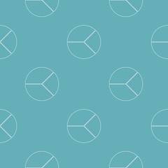 Poster - Circle graph pattern vector seamless repeating for any web design