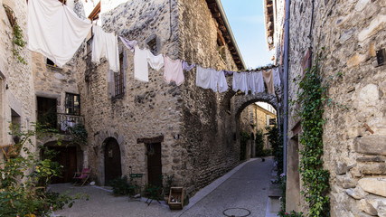 Wall Mural - Rue de village (Chatillon en Dios)