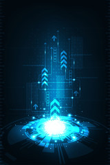 Wall Mural - Innovation of modern technology.