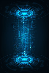 Poster - Transfer of digital data from the database.