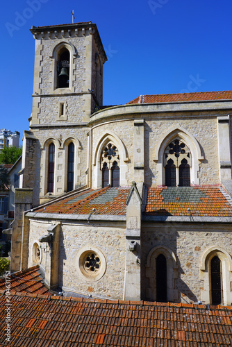 Fotografía The old church in Le Cannet, a town on the French Riviera close to Cannes in Alp