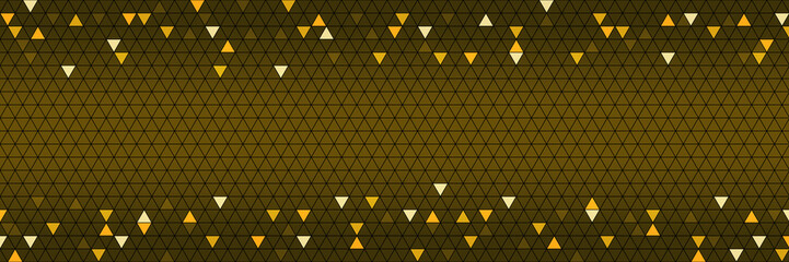 Aufkleber - horizontal triangle gold design for pattern and background,vector illustration