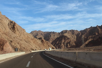 Wall Mural - Beautiful canyon in Egypt.