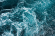 Leinwandbild Motiv hazardous swirl on the mediterranean sea