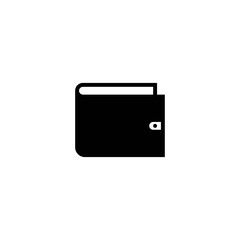 Sticker - wallet icon. sign design