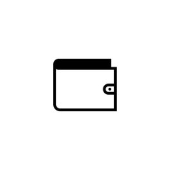 Sticker - wallet icon. sign design