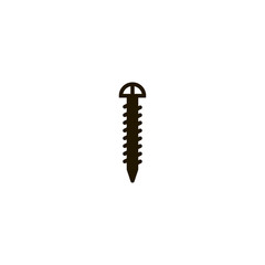 Poster - screw icon. sign design