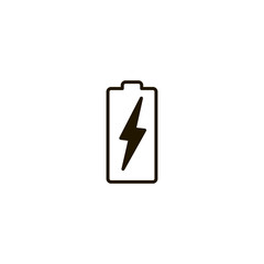 Wall Mural - charging battery icon. sign design