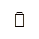 Fototapeta  - battery icon. sign design