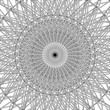 Abstract Circular Construction Structure Vector 