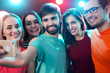 © chagin - Group of happy friends taking selfie