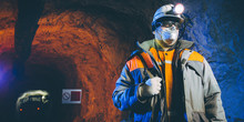 Miner Underground Mining Gold