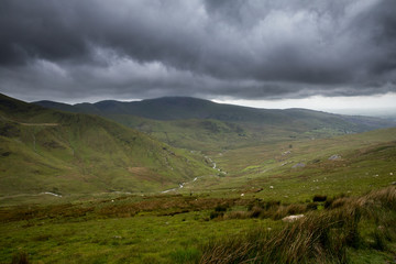  Regenwolken über Snowdonia