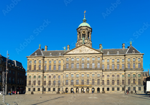 Plakat Pałac Królewski w Amsterdamie