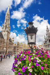 Wall Mural - The Grand Place in Brussels, Belgium