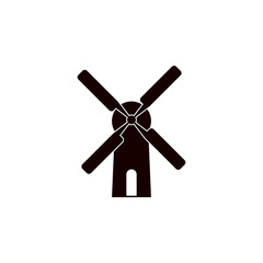 Poster - mill icon. Element of farm for mobile concept and web apps. Detailed mill icon can be used for web and mobile. Premium icon