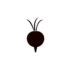 Poster - beet icon. Element of farm for mobile concept and web apps. Detailed beet icon can be used for web and mobile. Premium icon