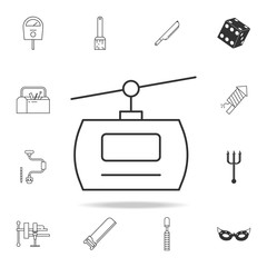 Poster - cable line icon. detailed set of web icons and signs. premium graphic design. one of the collection 