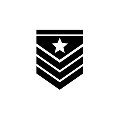Poster - military epaulettes icon. Element of military for mobile concept and web apps. Detailed military epaulettes icon can be used for web and mobile. Premium icon