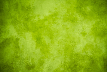 Lime green painterly background texture