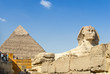 Cairo, Egypt, 20 February 2008: Great Sphinx of Giza