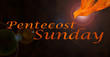 Background for Pentecost Sunday