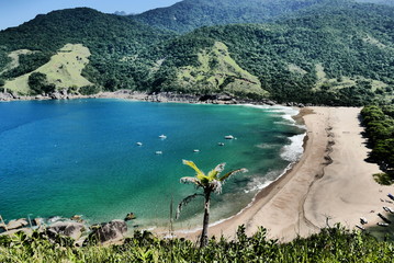 plage de bonete ilhabella brésil