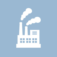 Wall Mural - Industrial factory vector pictogram