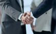 © ASDF - closeup of handshake of business partners